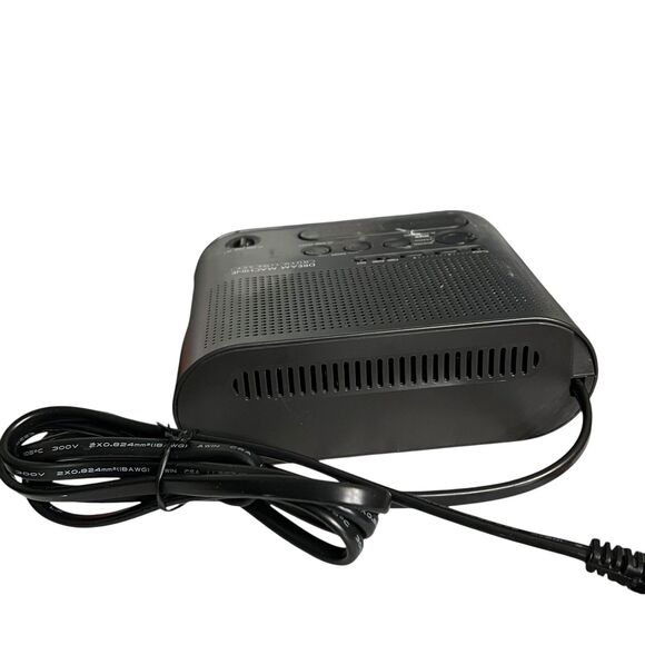 Sony Dream Machine Alarm ICF-C218 FM AM Clock Radio Black Auto Time Set - Picture 3 of 8